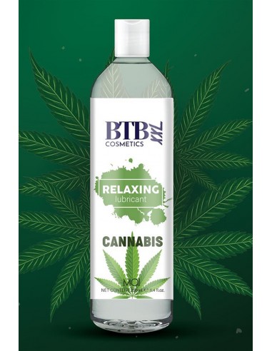 Lubrifiant relaxant au cannabis 250 ml - BTB