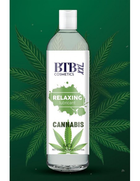 Lubrifiant relaxant au cannabis 250 ml - BTB