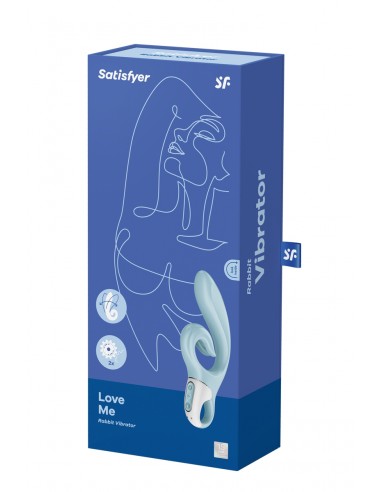 Vibro Love Me bleu - Satisfyer