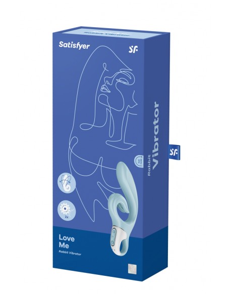 Vibro Love Me bleu - Satisfyer