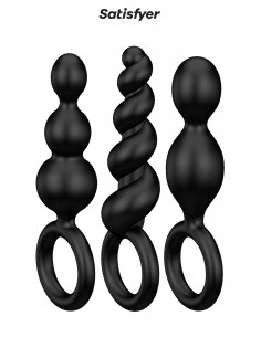 Set mit 3 schwarzen Booty...