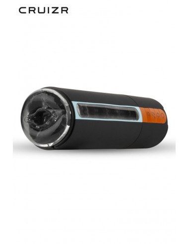 Masturbateur à succion vibrant et chauffant CRUIZR CP03