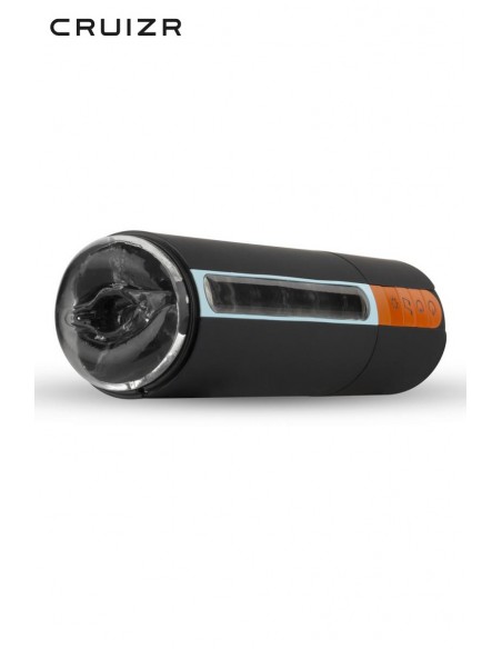 Masturbateur à succion vibrant et chauffant CRUIZR CP03