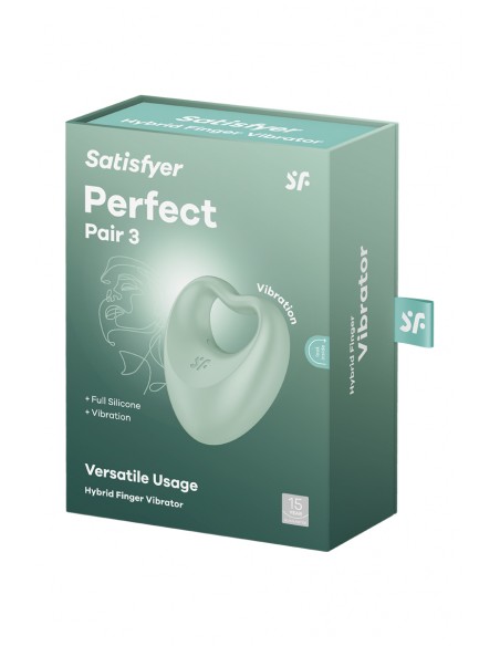 Satisfyer Perfect Pair 3 Hybrid-Vibrationsfinger
