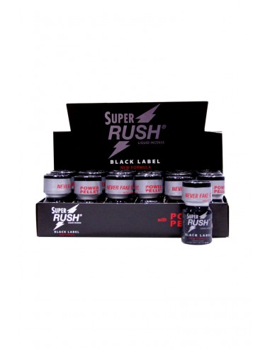 Box 18 poppers Super Rush Black Label 10ml