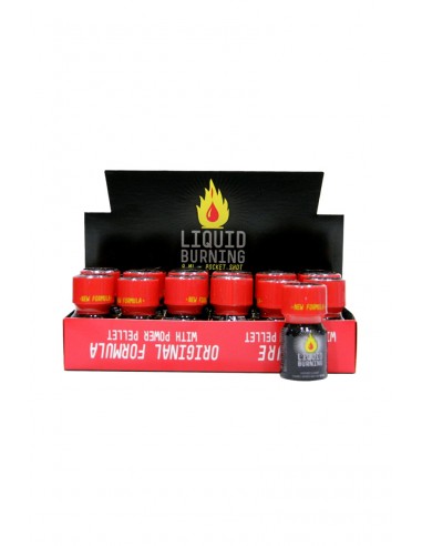 Box 18 poppers Liquid Burning 10ml