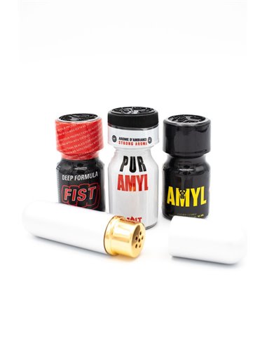 Poppers : Amyl Lover - 10ml et Inhalateur