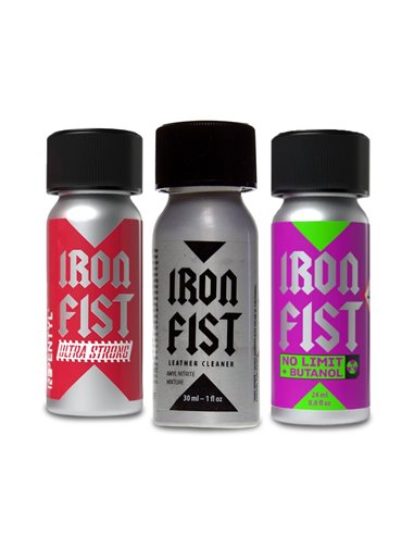 Pack 3 Poppers Iron Fist