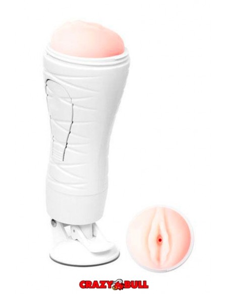 Masturbador vibrador vaginal - Crazy Bull
