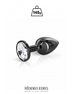 Joya tapón acero negro S -...