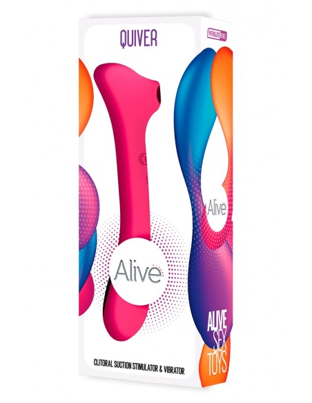 Estimulador doble Pink Quiver