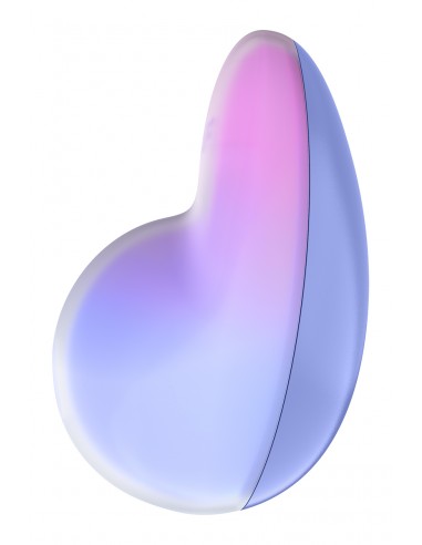 Stimulateur Pixie Dust air pulsé et vibrations - rose et violet