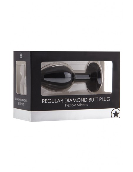 Plug anal de diamante - Regular