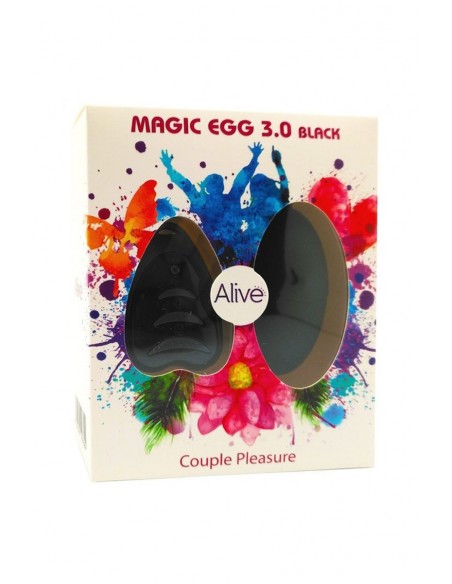 Magic Egg 3 ferngesteuertes Vibrationsei – Schwarz