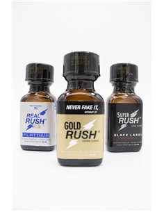 Poppers : Pack Big Rush - 3 Poppers (24ml) 2