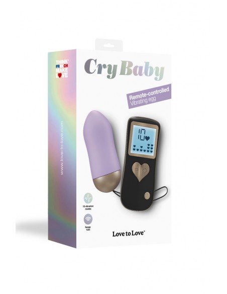 Huevo Vibrador Llorón Morado