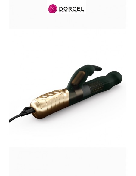 Vibrador recargable Baby Rabbit negro 2.0 - Dorcel
