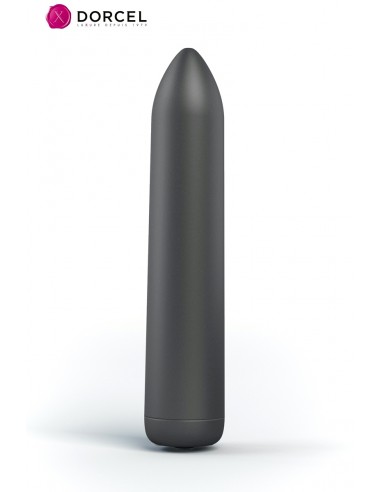 Mini vibrador Rocket Bullet negro -...
