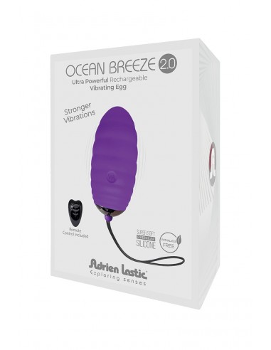 Huevo Vibrador Ocean Breeze V2 - Púrpura