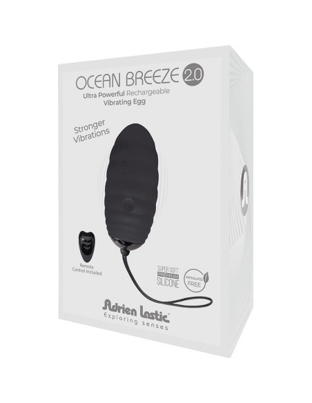 Ocean Breeze V2 Vibrationsei – Schwarz