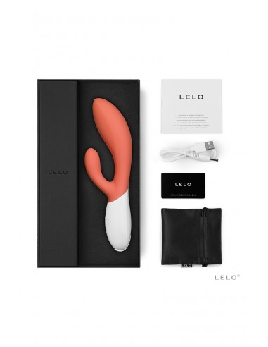 Vibrator Rabbit Ina 3 Korallenrot - Lelo