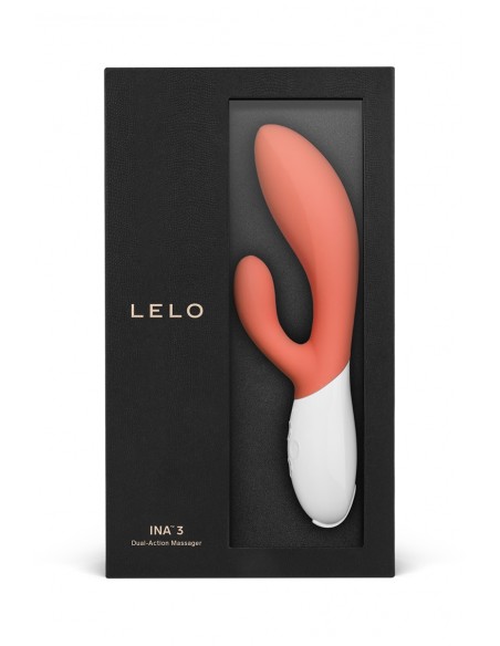 Vibrator Rabbit Ina 3 Korallenrot - Lelo