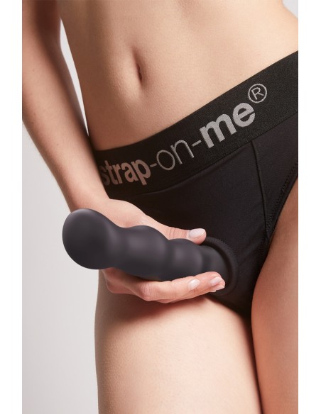 Geisha-Dildo XL Schwarz - Strap-On-Me