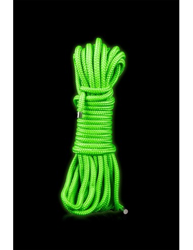Corde de bondage phosphorescente 10m...