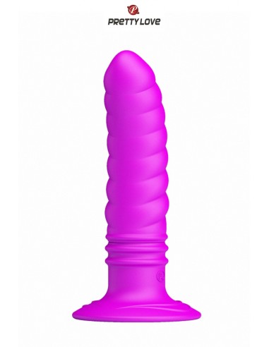Plug anal vibrador Twist - Pretty Love