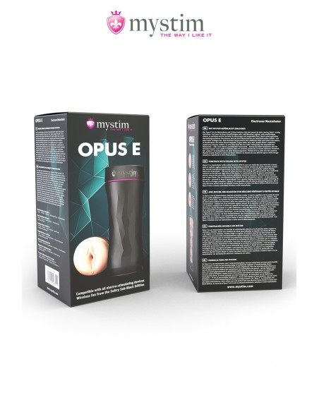 Masturbador electroestimulador vaginal Opus E