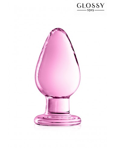 Glas-Analplug Glossy Toys Nr. 25 Pink