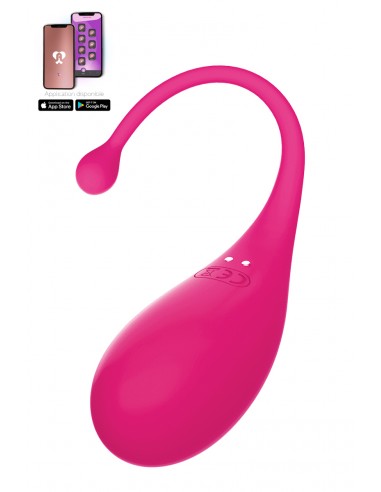 Palpitación de huevo vibrador conectado - Adrien Lastic