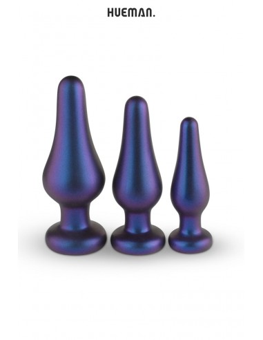 Kit 3 plugs anales Comet - Hueman