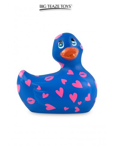 Blaue und rosa romantische Mini-Ente