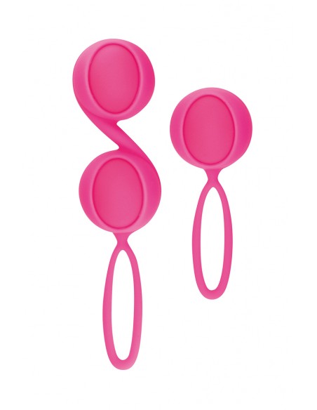 Kit de 2 bolas Geisha Yoba - rosa