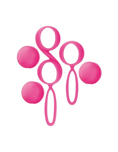 Kit de 2 bolas Geisha Yoba - rosa