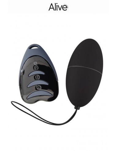Huevo vibrador a control remoto Magic egg 3 - negro