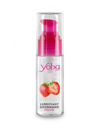 Lubricante con aroma a fresa 50ml - Yoba