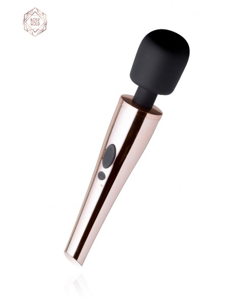 Masajeador de varita vibratoria - Rosy Gold