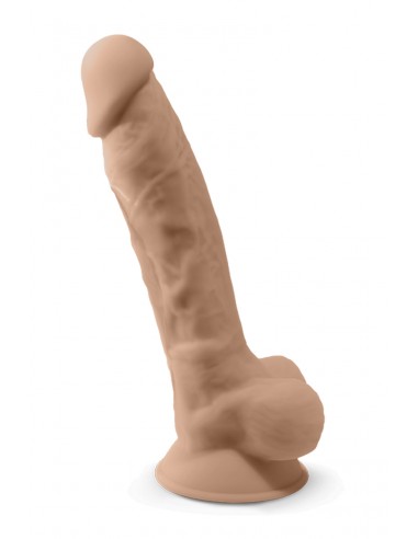 Consolador carne doble densidad 20 cm - SilexD