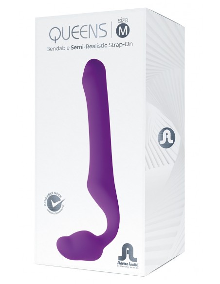Consolador anatómico Queens M - Adrien lastic