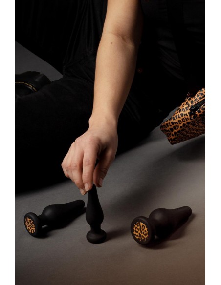 Kit mit 3 Kesia-Analplugs - Panthra