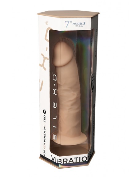 Ferngesteuerter realistischer Vibrator 17,5 cm - SilexD