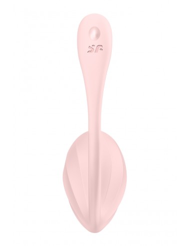 Oeuf vibrant connecté Ribbed Petal rose - Satisfyer