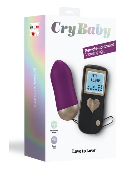 Huevo Vibrador Cry Baby Purple Rain