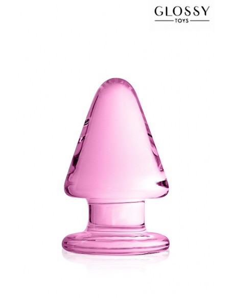 Glas-Analplug Glossy Toys Nr. 23 Pink