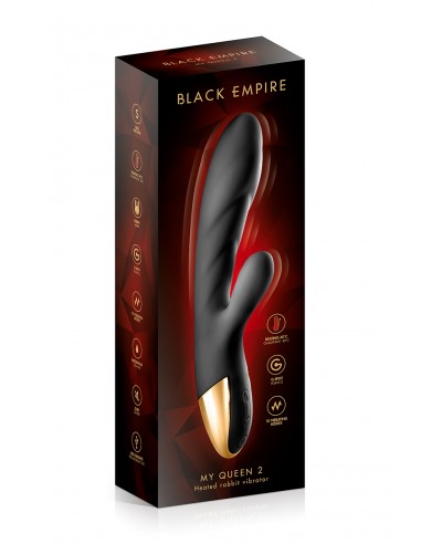 Vibromasseur chauffant My Queen 2 - Black Empire Vibromasseur chauffant My Queen 2 - Black Empire