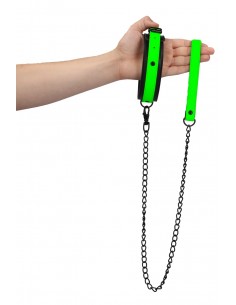 Collier et laisse phosphorescents - Ouch 2