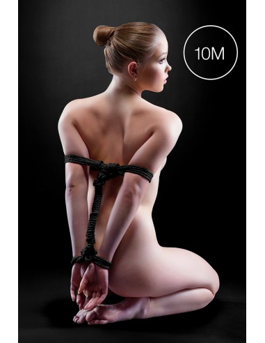 Corde de bondage Japonais 10m noire -...