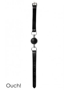 Solid Ball Gag noir - Ouch! 2